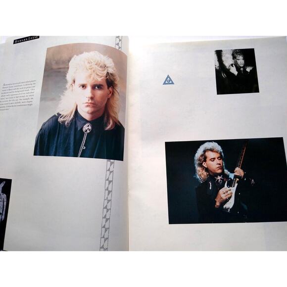 Heart Bad Animals Tour Book Original 1987 Pop Classic Rock Music Color Photos - Picture 9 of 10